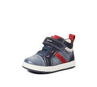 Geox Bébé Garçon B Biglia Boy A Premiers Pas, Navy/Dk Red, 24 EU