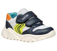 Geox Bébé garçon B CIUFCIUF Boy A Basket, White/Navy, 21 EU