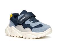 Geox Bébé garçon B CIUFCIUF Boy B Basket, Navy/DK Sky, 22 EU