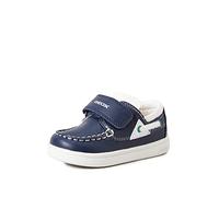 Geox Bébé Garçon B Djrock Boy C Mocassins, Navy/White, 22 EU