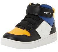 Geox Bébé garçon B Eclyper Boy Basket, Noir DK Yellow, 20 EU