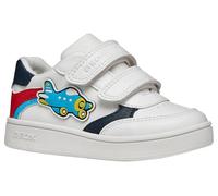 Geox Bébé garçon B Eclyper Boy C Basket, Blanc/Rouge, 20 EU