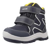 Geox Bébé garçon B Flanfil Boy B ABX Ankle Boot, Bleu marine/jaune., 22 EU