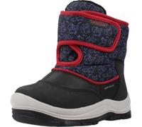 Geox Bébé garçon B FLANFIL Boy B ABX Botte de Neige, Black/Red, 21 EU