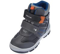 Geox Bébé Garçon B Flanfil Boy B Abx Bottines, Dk Grey/Black, 20 EU