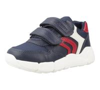 Geox Bébé garçon B Flexyper Mini Boy Basket, Bleu Marine/Rouge, 23 EU