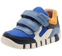 Geox Bébé garçon B Iupidoo Boy First Walker Shoe, Royal DK Yellow, 20 EU