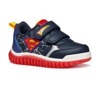 Geox Bébé garçon B Lightyloo Boy Basket, Bleu Marine Royal, 23 EU