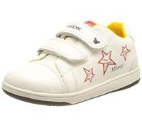 Geox Bébé Garçon B New Flick Boy A Sneakers, White/Black, 23 EU
