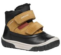 Geox Bébé garçon B Omar Boy WPF C Bottine, Black/Curry, 23 EU
