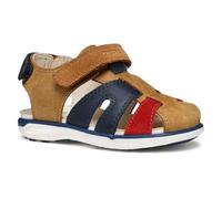 Geox Bébé garçon B Sandal Delhi Boy A, Whisky/Red, 24 EU