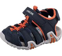 Geox Bébé Garçon B Sandal Kraze A Sandales, Navy/Orange, 23 EU