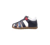 Geox Bébé Garçon B Sandal Macchia Boy Premiers Pas, Navy/White, 18 EU