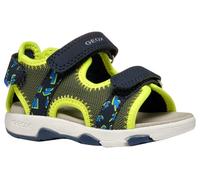 Geox B SANDAL MULTY BOY A, Sandale Bébé - Jeunes, Pistachio/Navy,