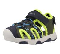 Geox Bébé garçon B Sandal Multy Boy B, Pistachio/Navy, 21 EU