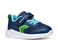Geox Bébé garçon B SPRINTYE Boy C Basket, Navy/Lt Green, 23 EU