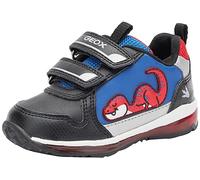 Geox Bébé garçon B Todo Boy Basket, Black Red, 20 EU