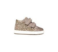 Geox Biglia Chaussures De Fille Primi Mesures en Cuir Daim Beige Bande Bébé
