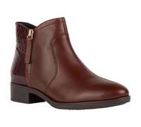 Geox Bottes D Felicity Ankle pour femme, marron, 36 EU