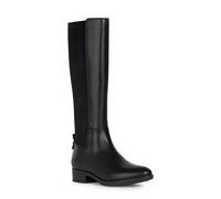 Geox Bottes D Felicity D16G1D Cuir et microfibre Femme Noir 40