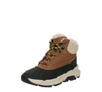 GEOX Bottes de neige 'FLEXYPER PLUS' marron / jaune / noir / blanc, Taille 33