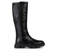 Geox Bottes hautes D Vilde pour femme, Noir, 36.5 EU