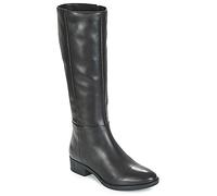 Geox Bottes Felicity en cuir noir Taille 37