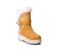 Geox Bottes pour femmes Hosmos or cuir imperméable isolé 39 39