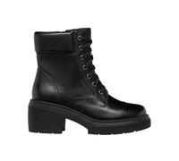 Geox Bottes SPHERICA en cuir lisse noir pour femme, Noir , 39 EU