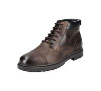 GEOX Bottines à lacets brun foncé / noir, Taille 44