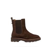 Geox Bottines Chelsea Norize pour femme en daim marron, marron, 35 EU