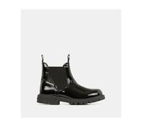 Geox - Bottines Chelsea Shaylax Effet Vernis - Noir - 34