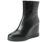 Geox Bottines compensées D Elidea pour Femme, Noir, 38 EU