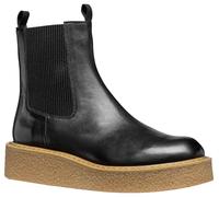 Geox Bottines D Elidea C pour femme, Noir, 35 EU
