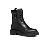 Geox Bottines D Iridea B pour Femme, Noir, 37 EU