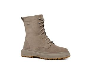 Geox Bottines D Lamidie + Grip ABX Ankle pour femme, taupe, 35 EU