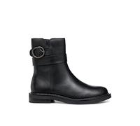 Geox Bottines D Serilda pour Femme, Noir, 38 EU