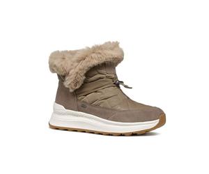 Geox Bottines D Spherica Actif X2 pour Femme, Taupe, 38 EU