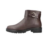 Geox Bottines D Hoara BAnkle pour femme, Marron foncé, 39 EU