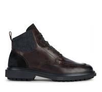 Geox Bottines homme cuir marron U36FBC 0FF22 C6009 - tige moyenne, talon plat 42