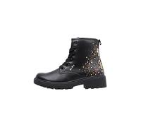Geox Bottines J Casey pour fille, Noir et multicolore, 1 UK