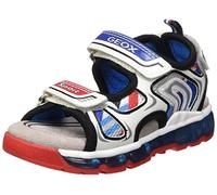 Geox Boy Android Sandales Bout Ouvert, Multicolore (C0653), 33 EU