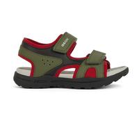 Geox Boy's J Vaniett C Sandals, Rouge militaire, 10 UK Child