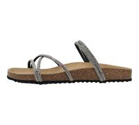 Geox - Brionia R Sandales Plates - Femme - Chaussures - Noir - Taille: 38 EU