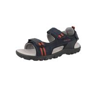 GEOX Chaussures ouvertes 'J S. Strada A' gris / orange, Taille 28