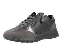 Geox D Alleniee B Basket, Gris foncé, 39 EU