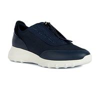 Geox D Alleniee Basket, Jean Bleu Marine DK, 36 EU