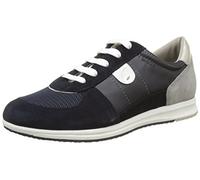 Geox D Avery B, Sneakers Basses, Bleu (NAVYC4002), 35 EU