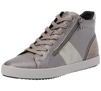 Geox D Blomiee DSneaker pour Femme, Gris foncé, 36 EU