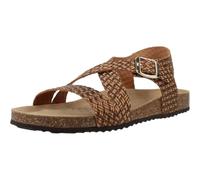 Geox D BRIONIA B Sandales plates pour femme, bronze, 40 EU